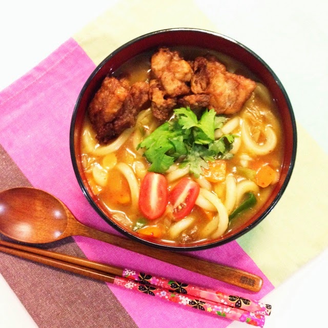 Wen's Delight Curry Udon with Chicken Karaage